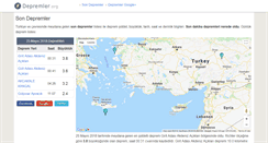 Desktop Screenshot of depremler.org